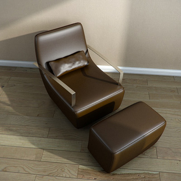 poltrone neo armchair ligne roset 3d model - Ligne Roset Poltrone Neo by RTEwork