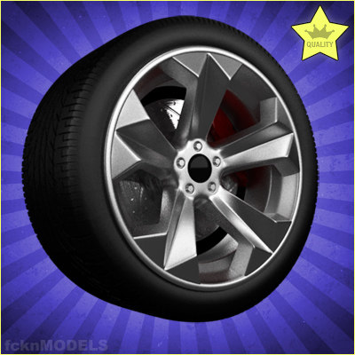 3d model 100 car wheels - PREMIUM 100 Car wheels collection by fMODELS