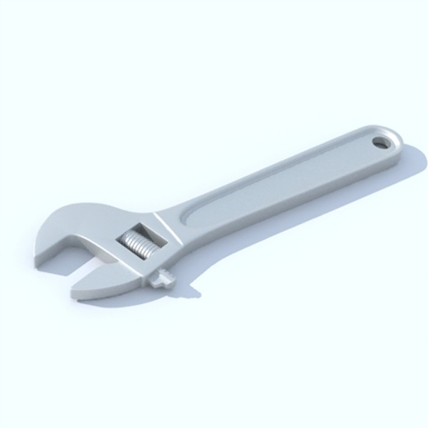wrench tool obj free - Wrench Tool by Niong108