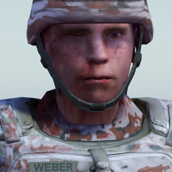 3d army casualty model - Bundeswehr Casualty Soldier by ES3DStudios