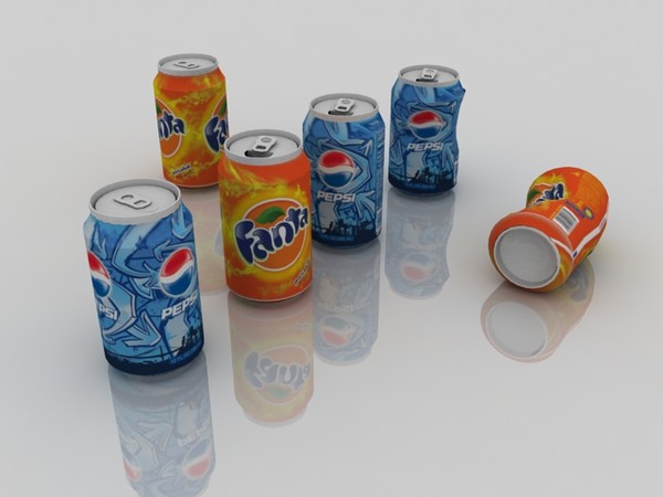 pepsi 3ds - pepsi_fanta by erkin harmanli