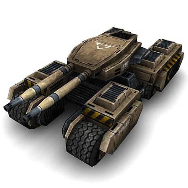 3dsmax 4 tanks - 4_sci_fi_tanks.rar by Angryfly