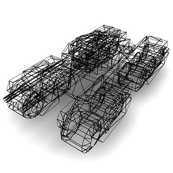 3dsmax 4 tanks - 4_sci_fi_tanks.rar by Angryfly