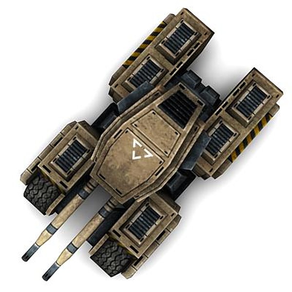 3dsmax 4 tanks - 4_sci_fi_tanks.rar by Angryfly