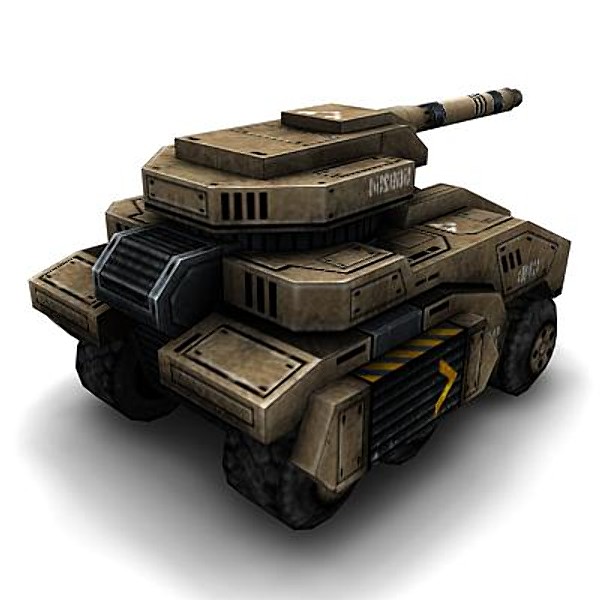 3dsmax 4 tanks - 4_sci_fi_tanks.rar by Angryfly