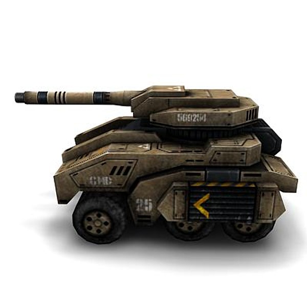 3dsmax 4 tanks - 4_sci_fi_tanks.rar by Angryfly