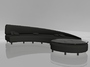 3ds max sofa glass table