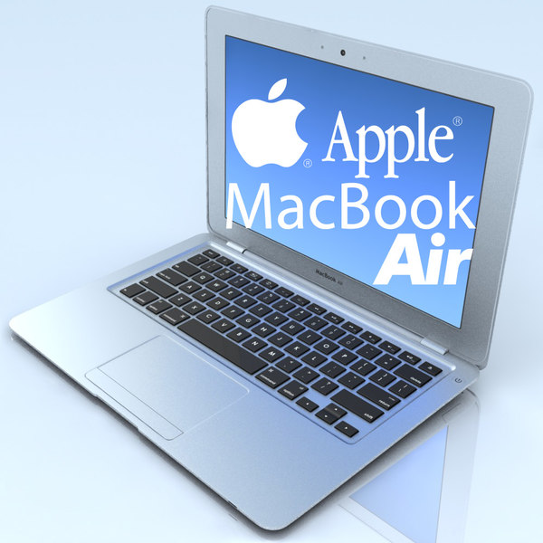 3d model notebook apple macbook air - Notebook.APPLE Macbook Air.MF... by 3DLocker