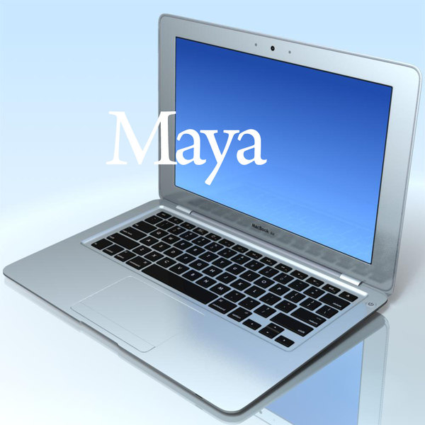 3d model notebook apple macbook air - Notebook.APPLE Macbook Air.MF... by 3DLocker