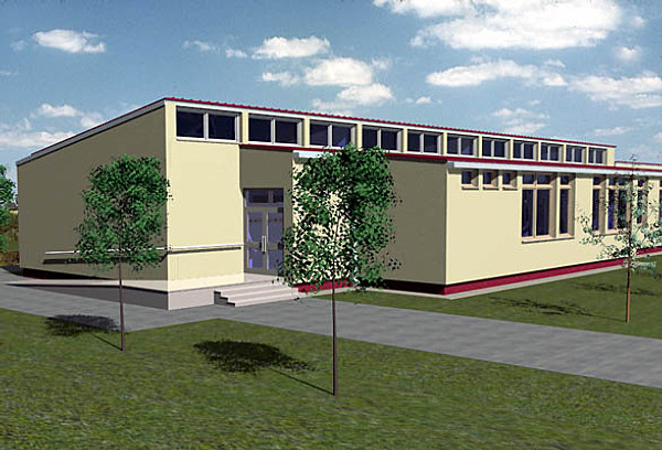3ds max school building - School by mzubak