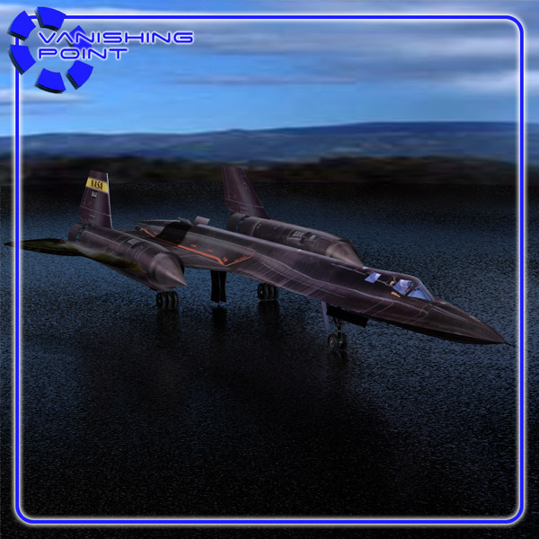 3d sr-71 aircraft - SR-71 Spyplane by JHoagland