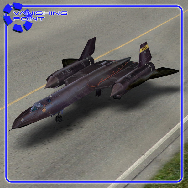3d sr-71 aircraft - SR-71 Spyplane by JHoagland