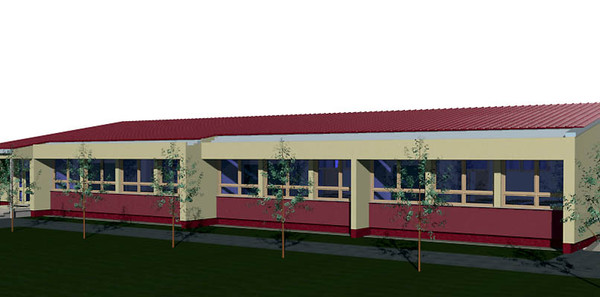 3ds max school building - School by mzubak