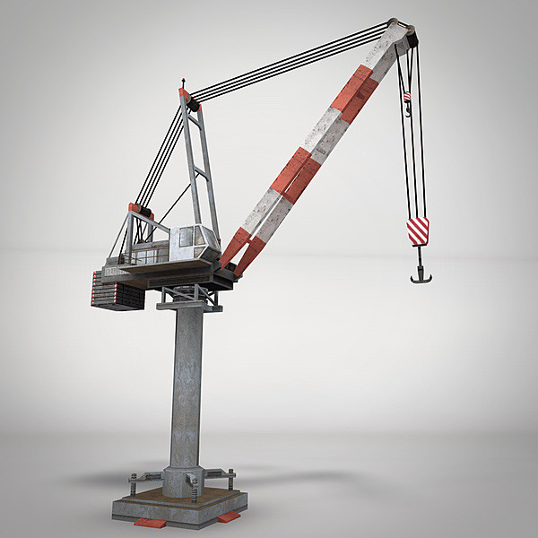 3ds max 6 - Crane 6 by NesAn Studio
