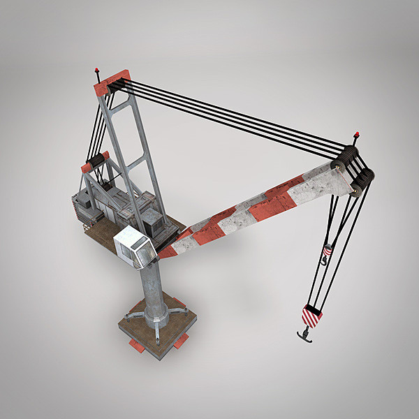 3ds max 6 - Crane 6 by NesAn Studio
