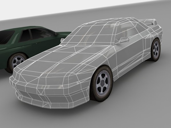 lightwave nissan skyline r32 - Nissan Skyline R32... by machin3d