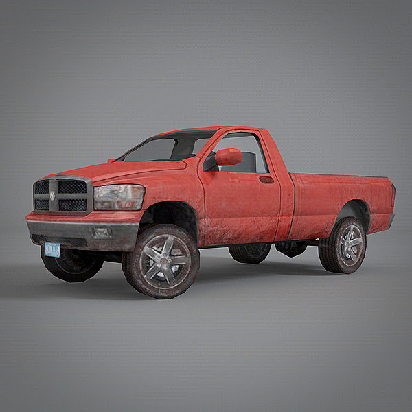 c4d truck dodge ram - Dodge Ram Truck by NesAn Studio