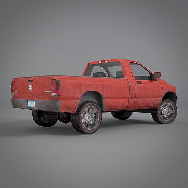 c4d truck dodge ram - Dodge Ram Truck by NesAn Studio