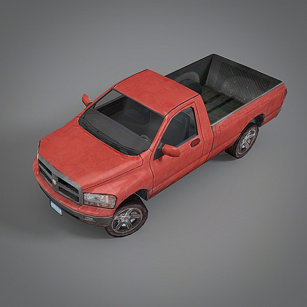 c4d truck dodge ram - Dodge Ram Truck by NesAn Studio