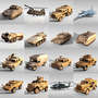 16 Military Vehicles