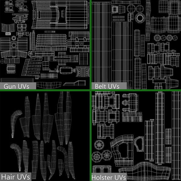 comic action morph targets 3d max - Maya - Action Girl + Morph Targets by Bitmapworld