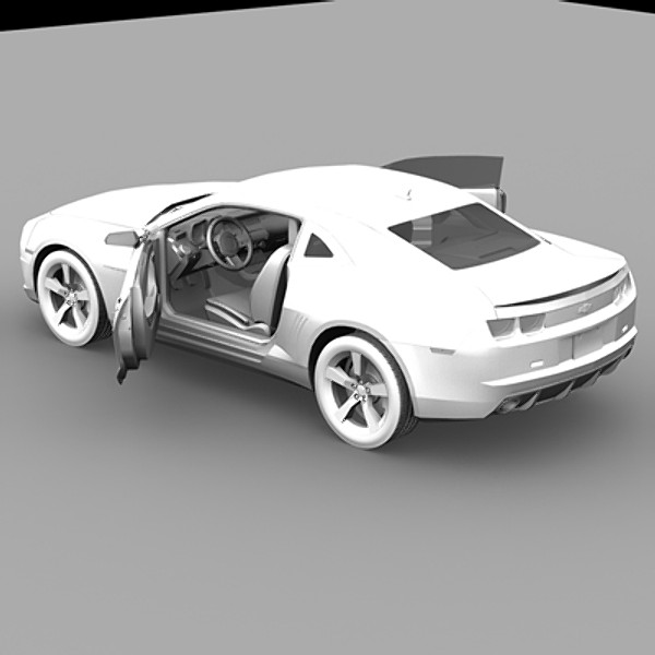 camaro ss deluxe car 3d obj - 2010 Camaro SS Deluxe by ImagineOcean Creations