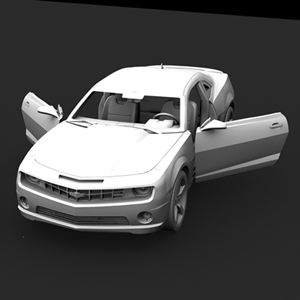 camaro ss deluxe car 3d obj - 2010 Camaro SS Deluxe by ImagineOcean Creations