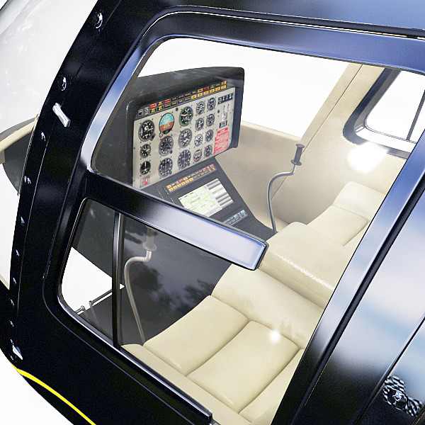 3ds max jet bell ranger helicopter - Jet Bell Ranger by mellow box