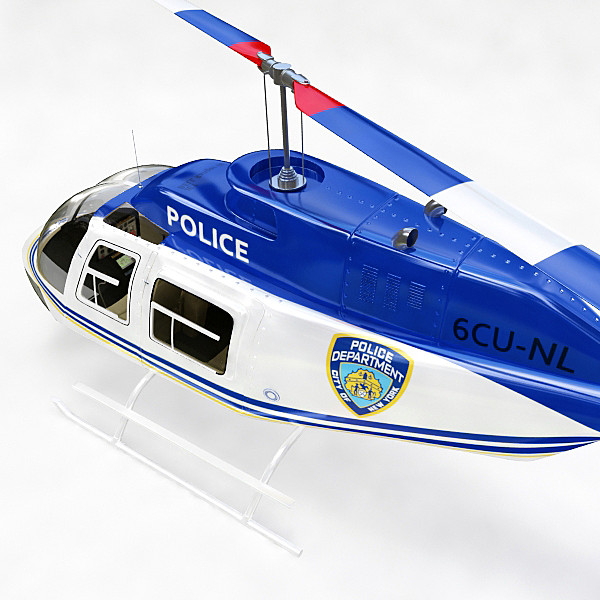 3ds max jet bell ranger helicopter - Jet Bell Ranger by mellow box