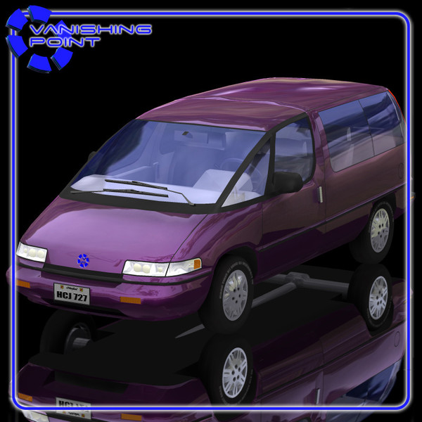 3d model family minivan - Family Minivan by JHoagland