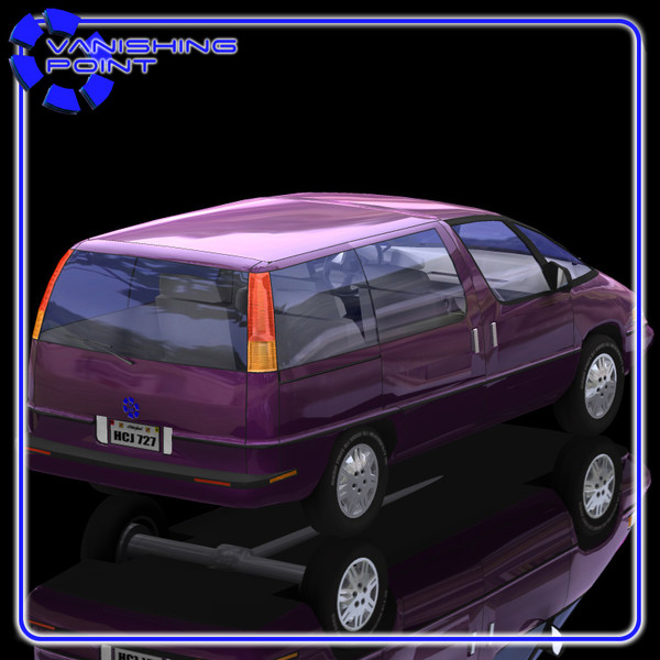 3d model family minivan - Family Minivan by JHoagland