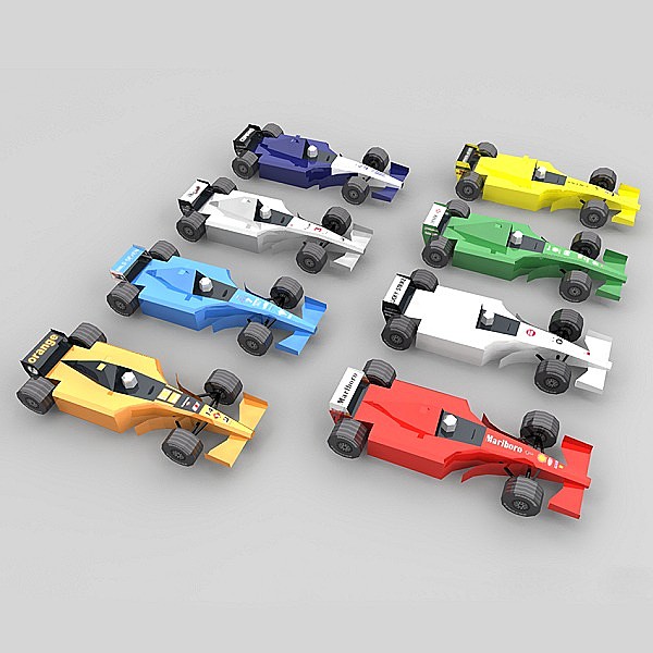 3dsmax f1 games visualization - F1 by petomavar