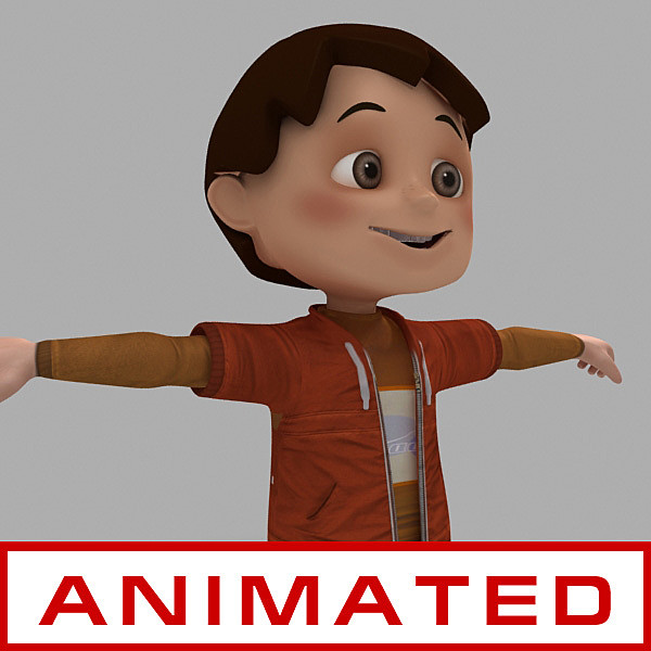 human boy 3d max - Boy 3D by Batkhaan