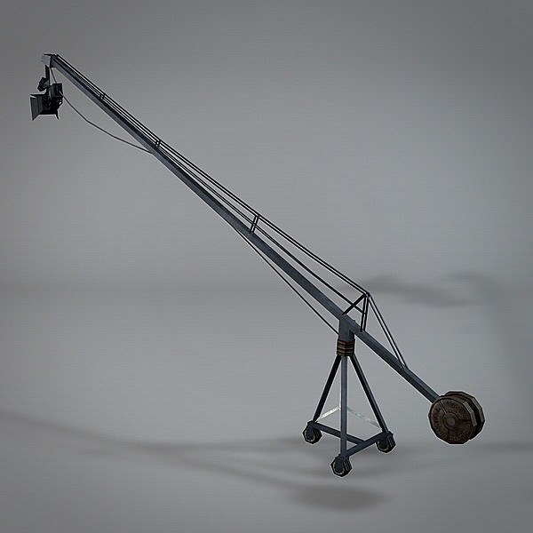 camera boom 3d model - Camera Boom by NesAn Studio