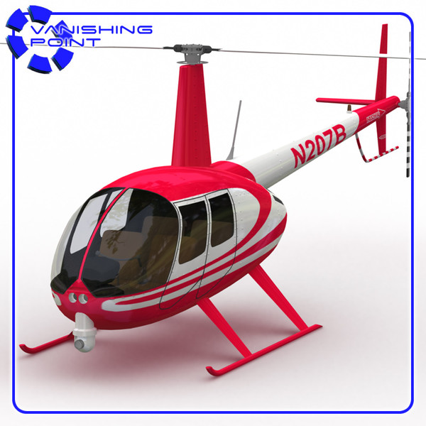 3d helicopter civilian flight - News Helicopter by JHoagland