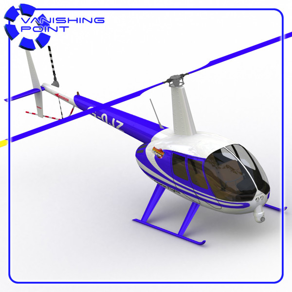 3d helicopter civilian flight - News Helicopter by JHoagland