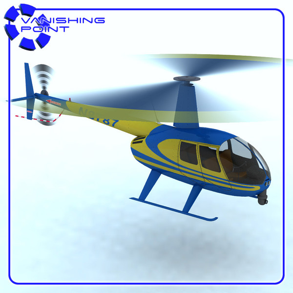 3d helicopter civilian flight - News Helicopter by JHoagland