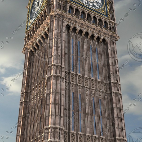 3ds max big ben - Big Ben by FraP