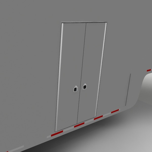 3d model race transport - Featherlite race transporter by bansheewoj