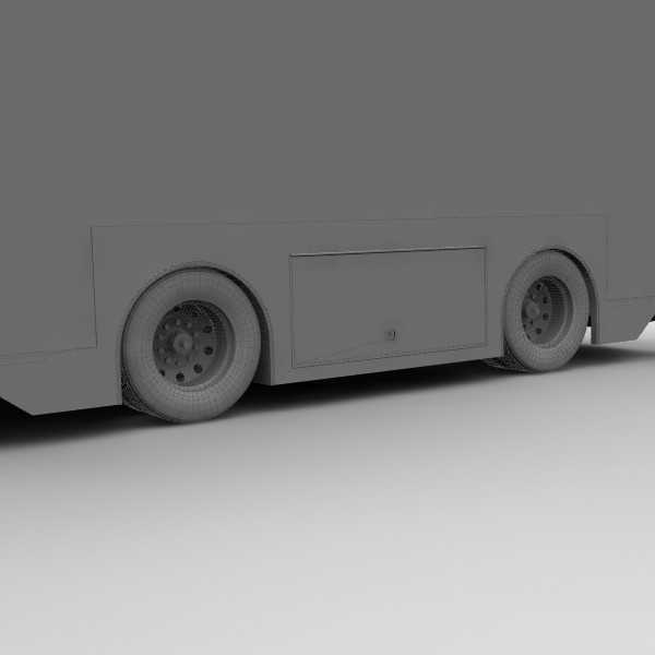 3d model race transport - Featherlite race transporter by bansheewoj