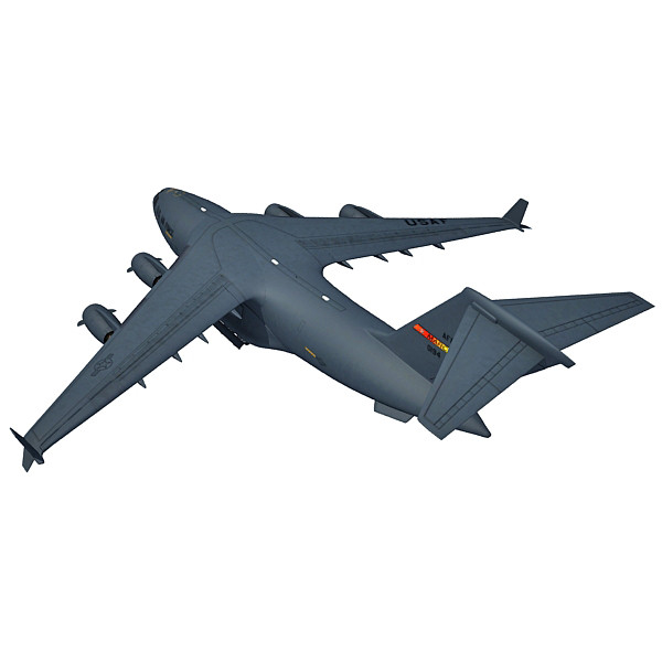 3ds c-17 globemaster iii military transport - Boeing C-17 Globemaster III by Gandoza