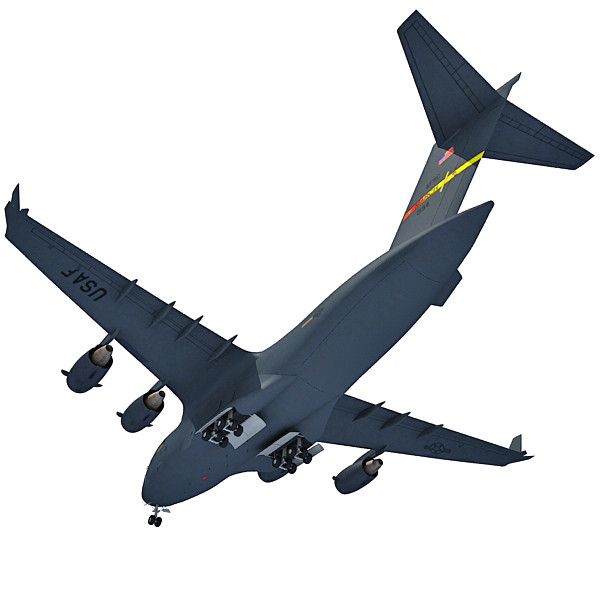 3ds c-17 globemaster iii military transport - Boeing C-17 Globemaster III by Gandoza