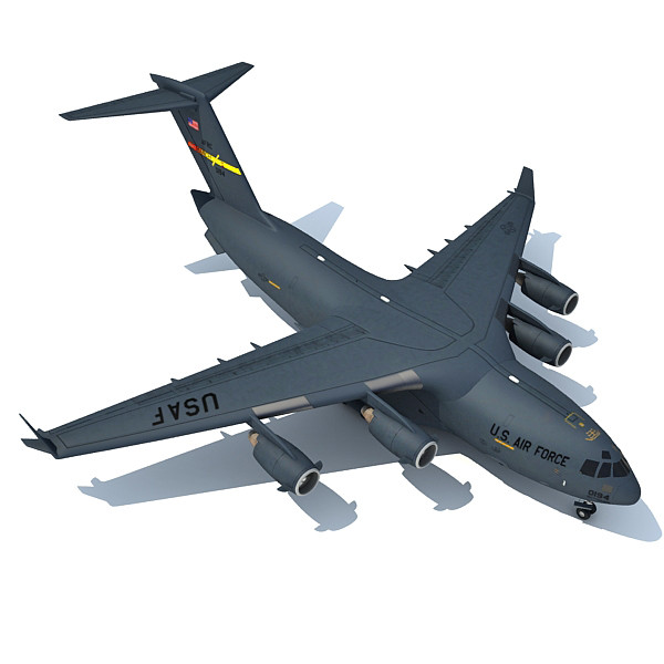 3ds c-17 globemaster iii military transport - Boeing C-17 Globemaster III by Gandoza