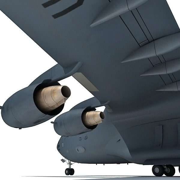 3ds c-17 globemaster iii military transport - Boeing C-17 Globemaster III by Gandoza