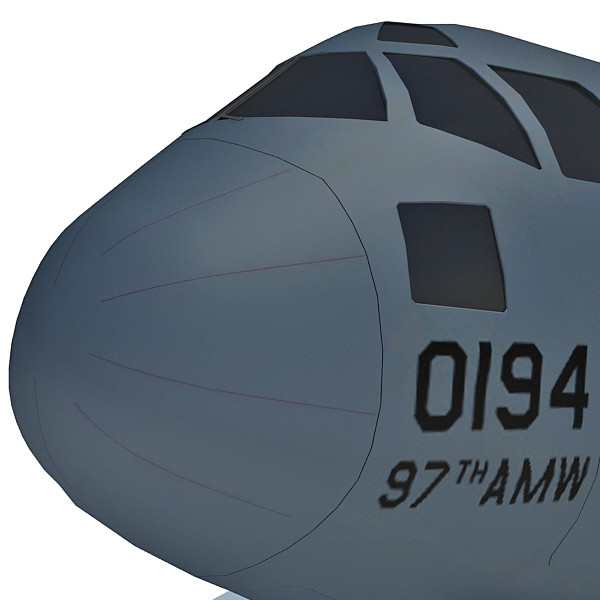 3ds c-17 globemaster iii military transport - Boeing C-17 Globemaster III by Gandoza