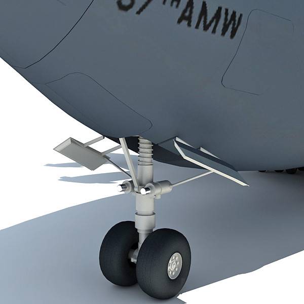3ds c-17 globemaster iii military transport - Boeing C-17 Globemaster III by Gandoza