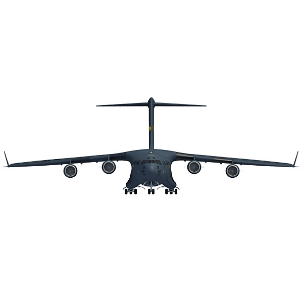 3ds c-17 globemaster iii military transport - Boeing C-17 Globemaster III by Gandoza