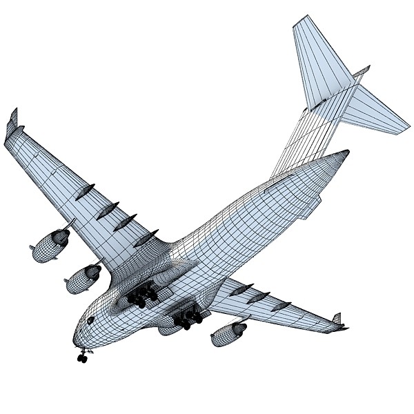 3ds c-17 globemaster iii military transport - Boeing C-17 Globemaster III by Gandoza