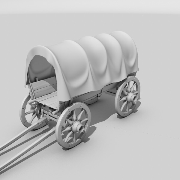 3d wagon - Wagon by ugly_squid