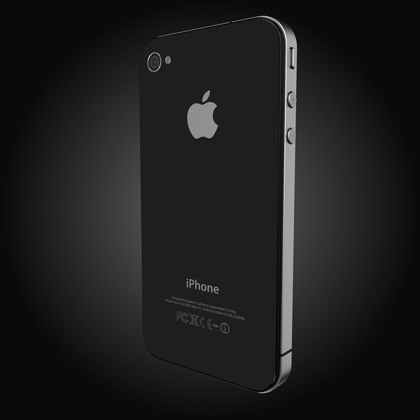 apple iphone 4 3d model - Apple iPhone 4 by Artem_Shvetsov
